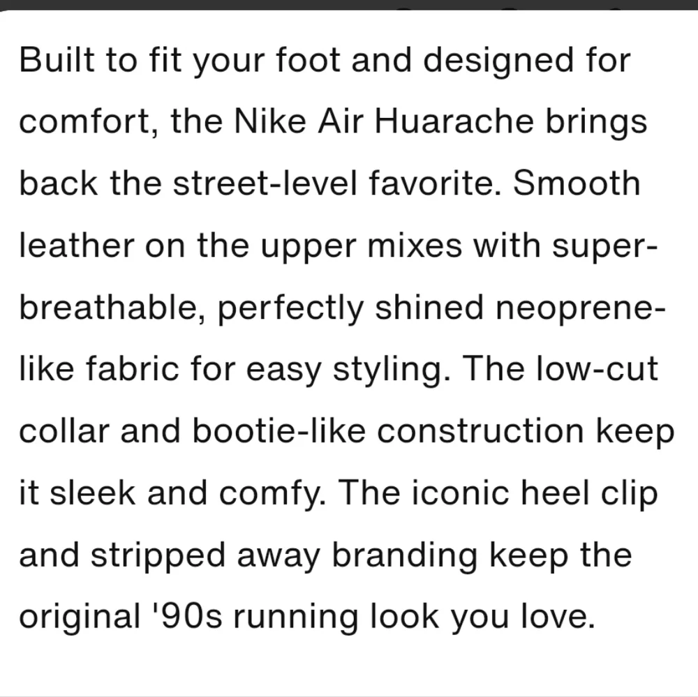 NIB NIKE AIR HUARACHE (White)